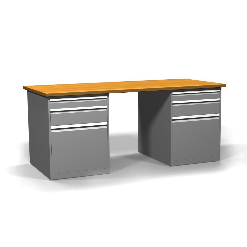 Two Block Writing Desk