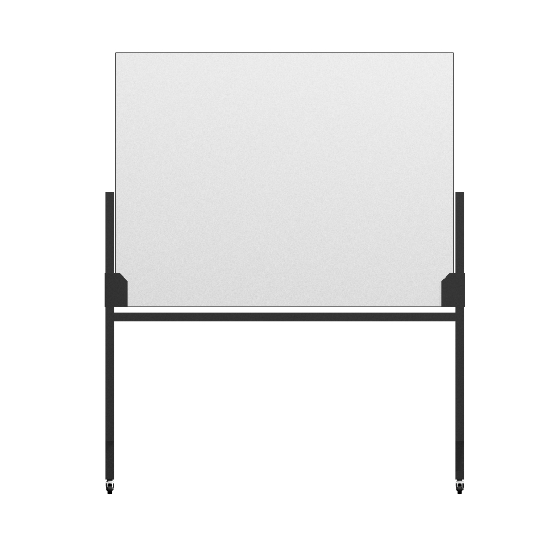 White Board with roller