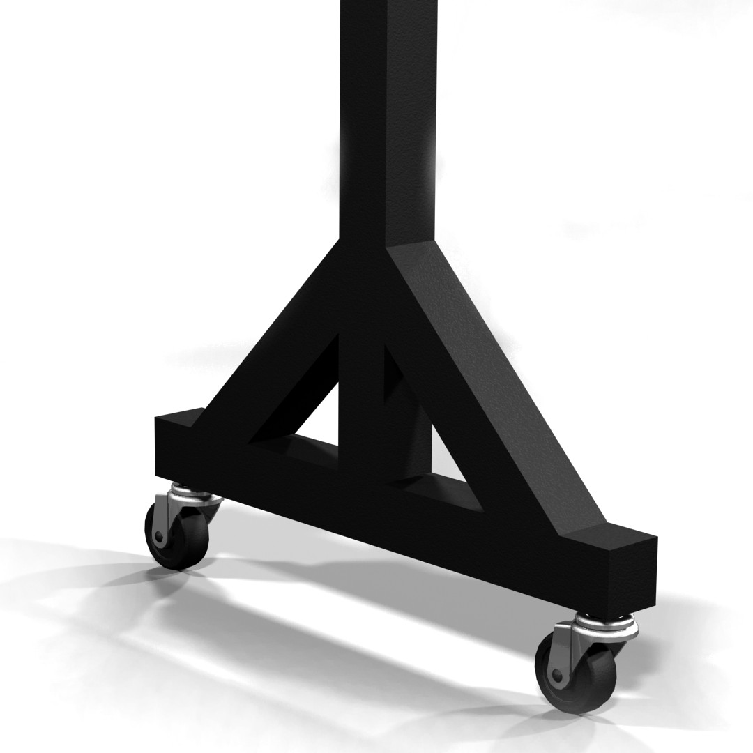 White Board with roller